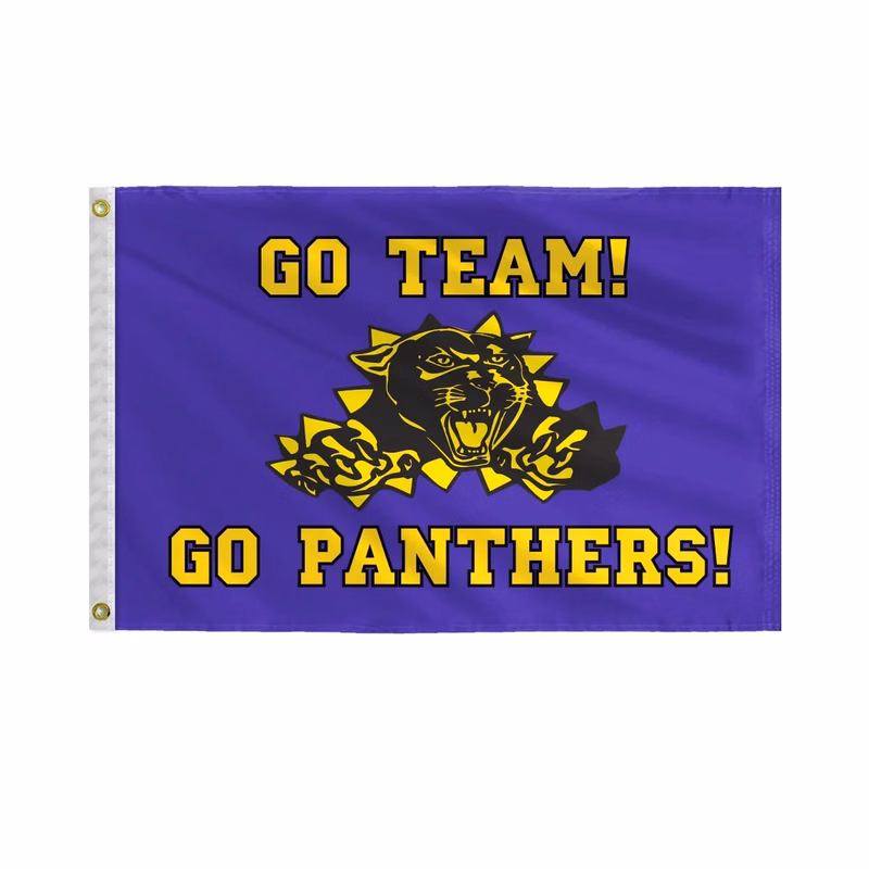 Panther Mascot Flags