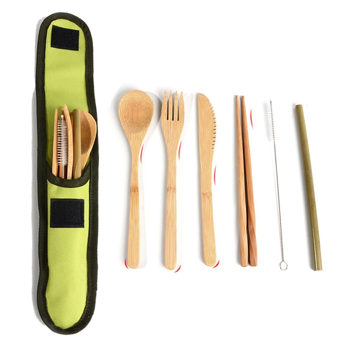 Reusable Bamboo Cutlery Set 1