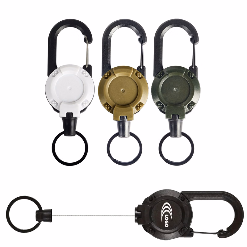 Durable Retractable Carabiner Keychain