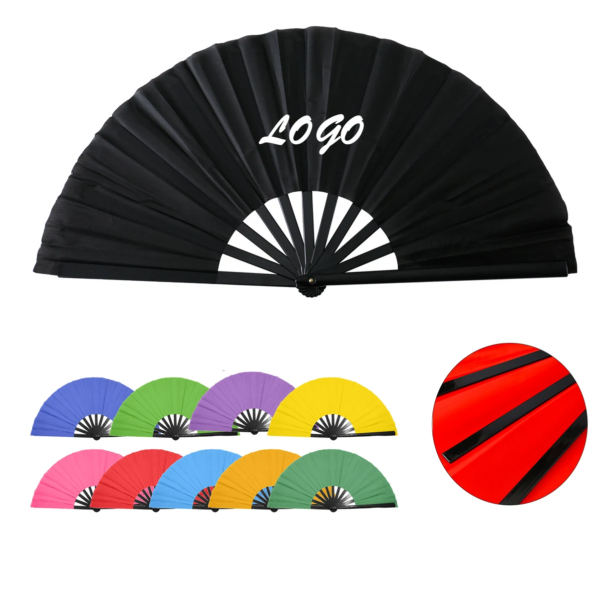 Tai Chi Kung Fu Plastic Fan Dance Fan 1