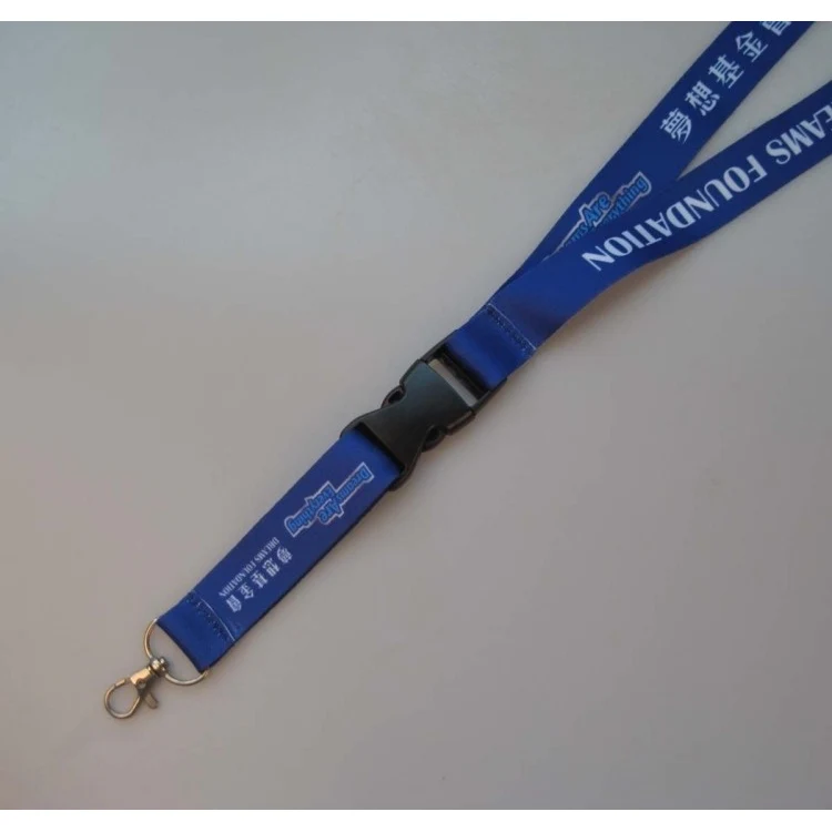 breakaway lanyards with lobster closer with heat transfer printing LOGO 1