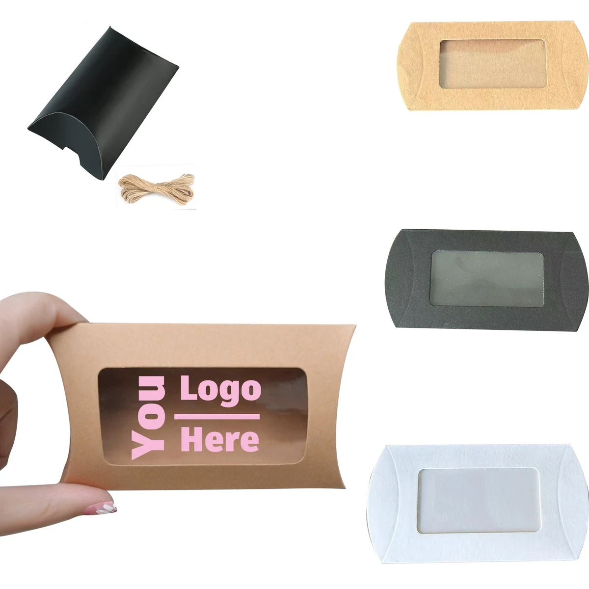 Envelope-Style Gift Box Made From Kraft Paper 1