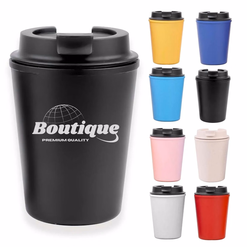 12 Oz. Travel Reusable Coffee Cup With Lid