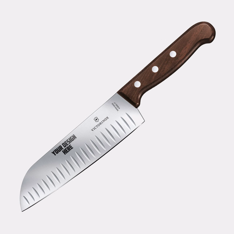 Victorinox® - Swiss Army German Made Wood Santoku Knife