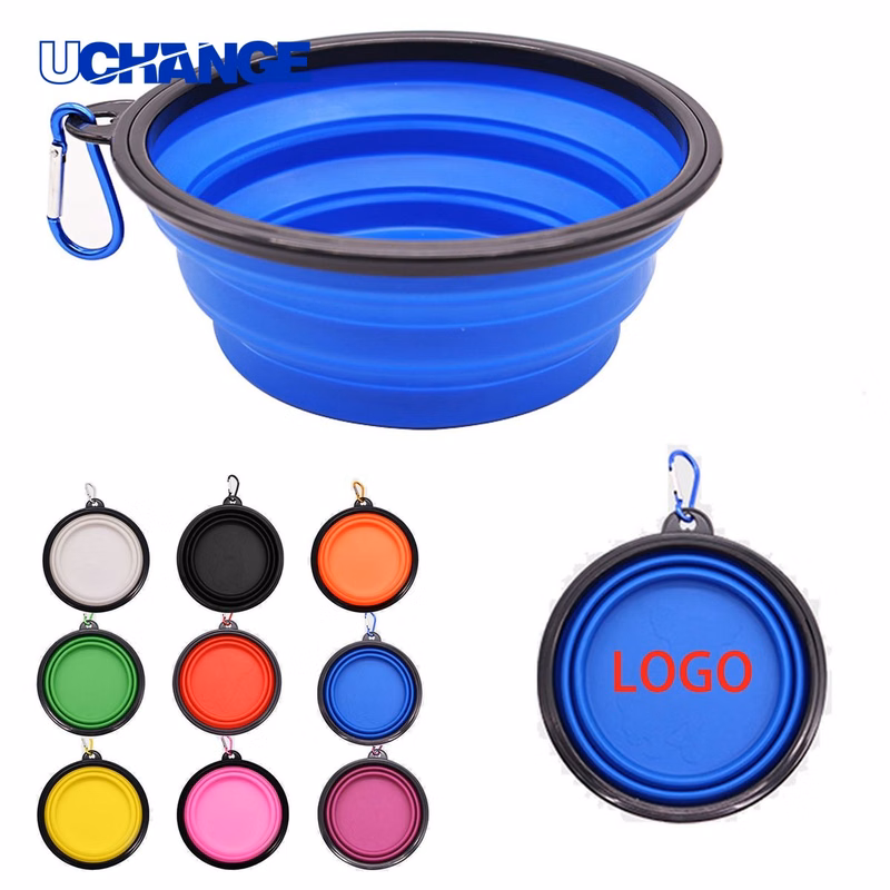 11.8oz Outdoor Folding Dog Bowl Dish