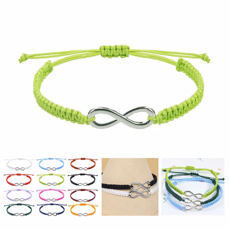 Corded Bracelet with Metal Clasp for Events