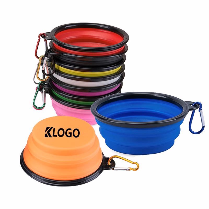 Silicone Collapsible Travel Dog Bowls 12oz