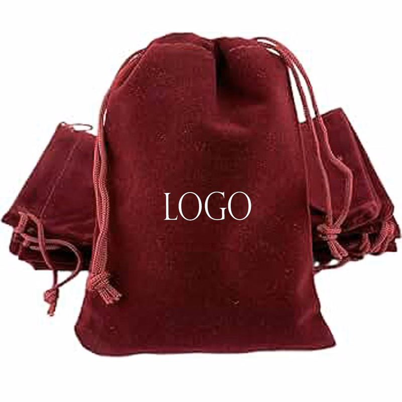 5 " X 7" DELUXE VELVETEEN DRAWSTRING POUCH