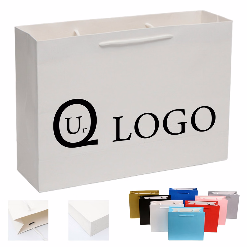 16.9 X 12.59 X 5.5 Inch Paper Tote Bag
