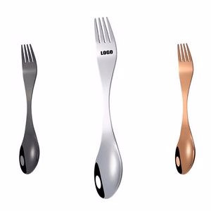 2 IN 1 Dual Heads Fork With Spoon