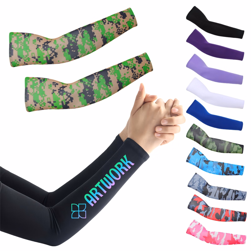 Summer Sports Ice Silk Arm Sleeves