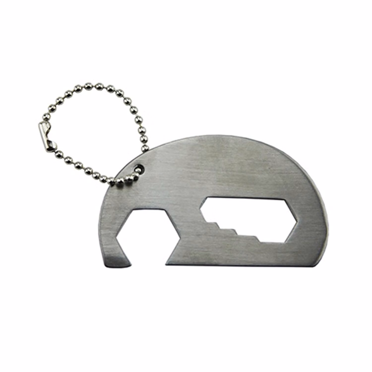 Elephant Bottle Opener Key Ring
