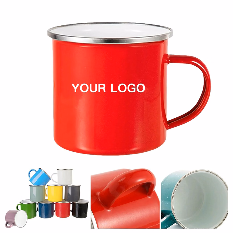 Lightweight Stainless Rim Mug for Daily Beverages
