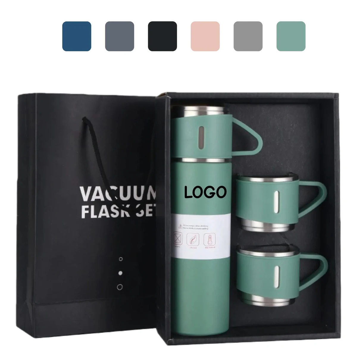 Stainless Steel Tumbler Gift Set Custom Logo Box 1