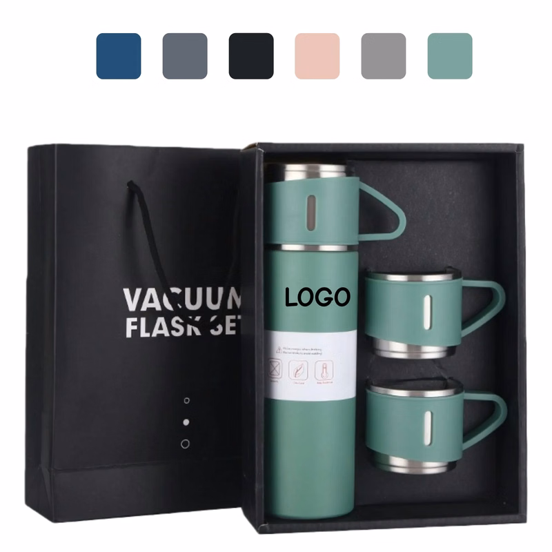 Stainless Steel Tumbler Gift Set Custom Logo Box