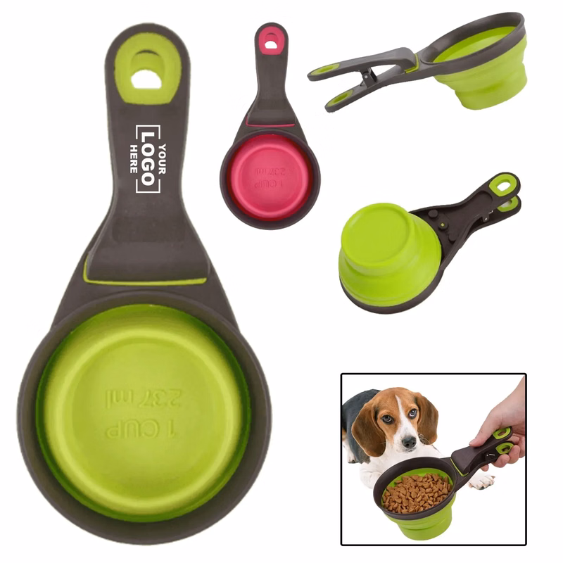 Folding Silicone Pet Scoop & Bowl