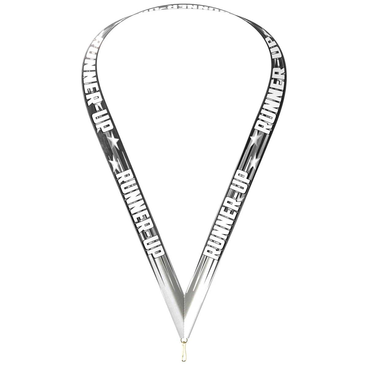 7/8" x 34" Sublimated Runner Up Neckband w/ Quick Clip 1