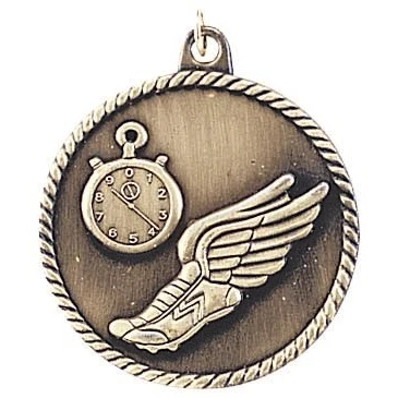 Track High Relief Medal 1