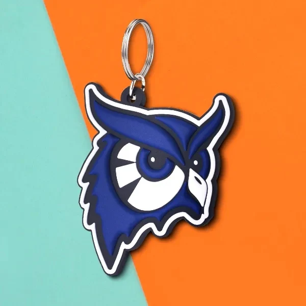 1" Custom 3D PVC Keychain 1