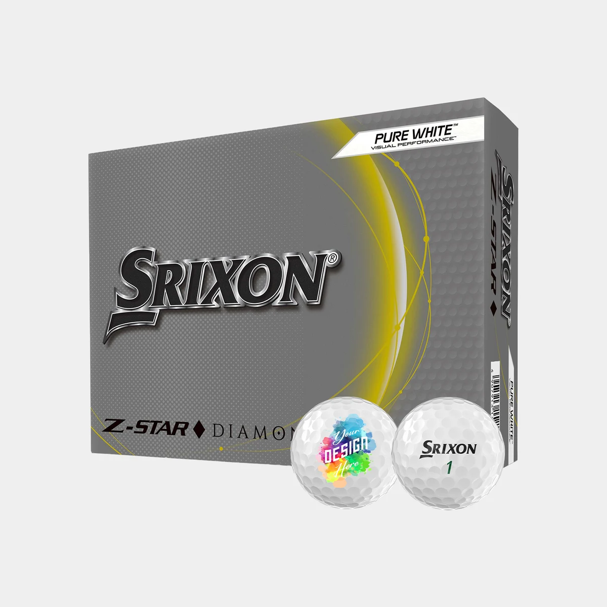 Srixon® 12 Pack Z-STAR DIAMOND Golf Balls 1