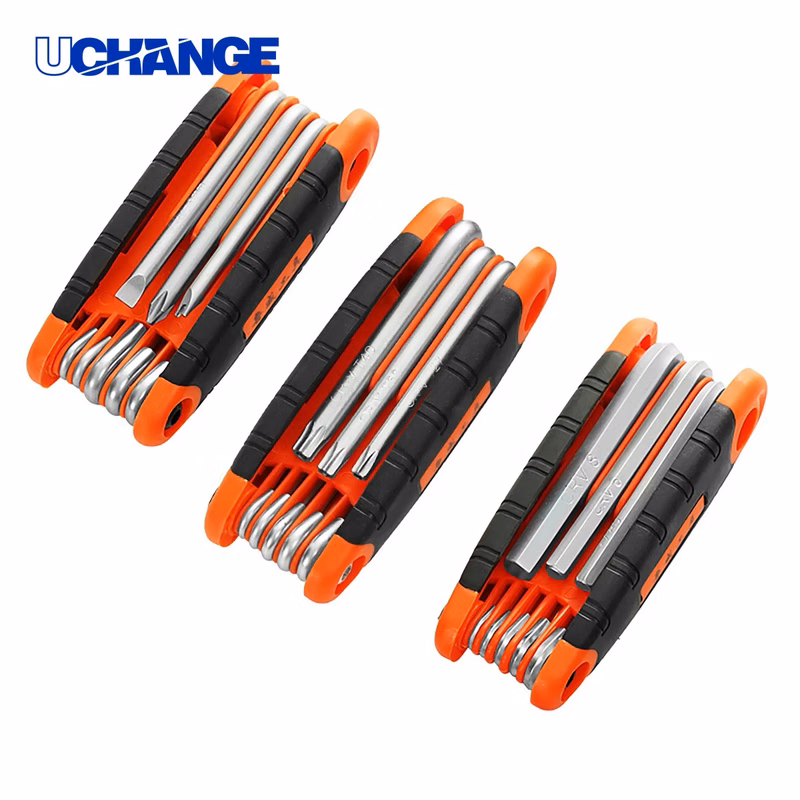 Foldable Bicycle Multitool Repair Tool for Cyclists