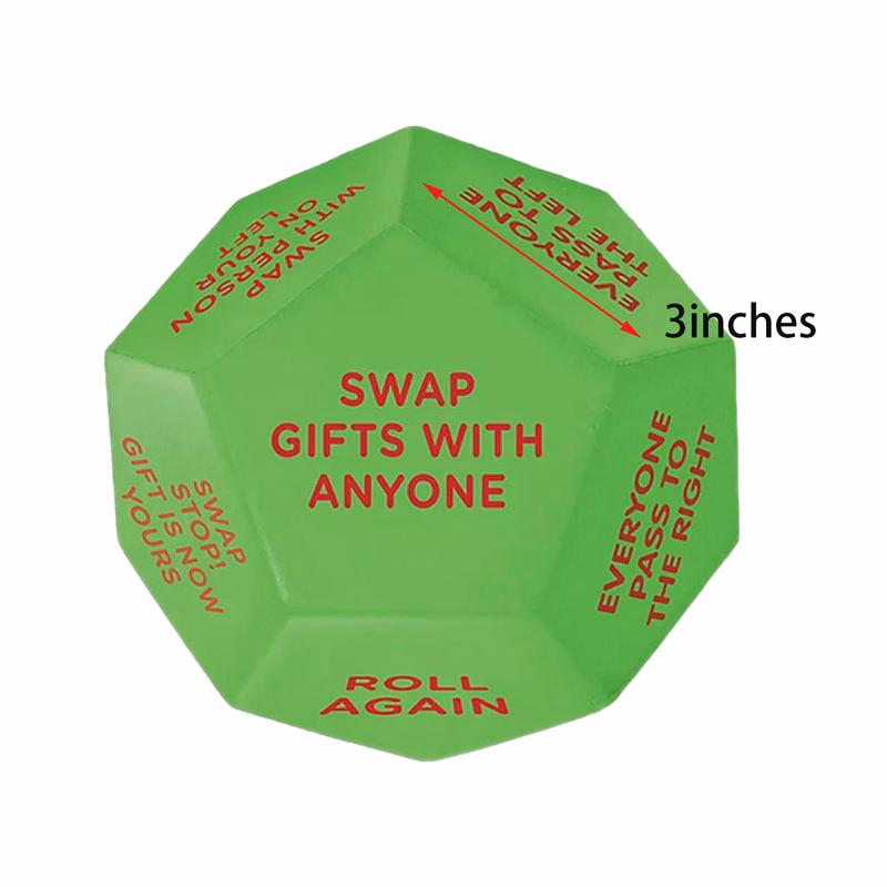 Santa Swap Gift Exchange Dice