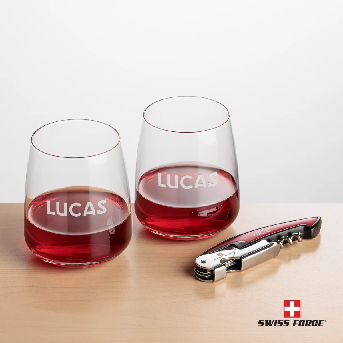 Swiss Force® Opener & Dunhill Stemless Wine 1