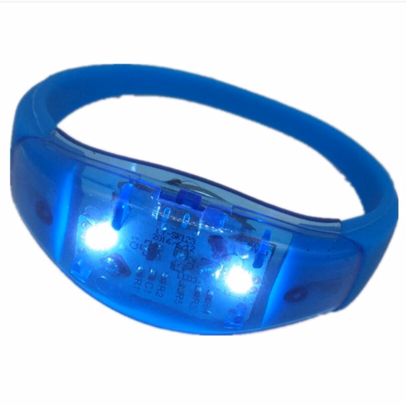 Voice Control Wristbands with LED