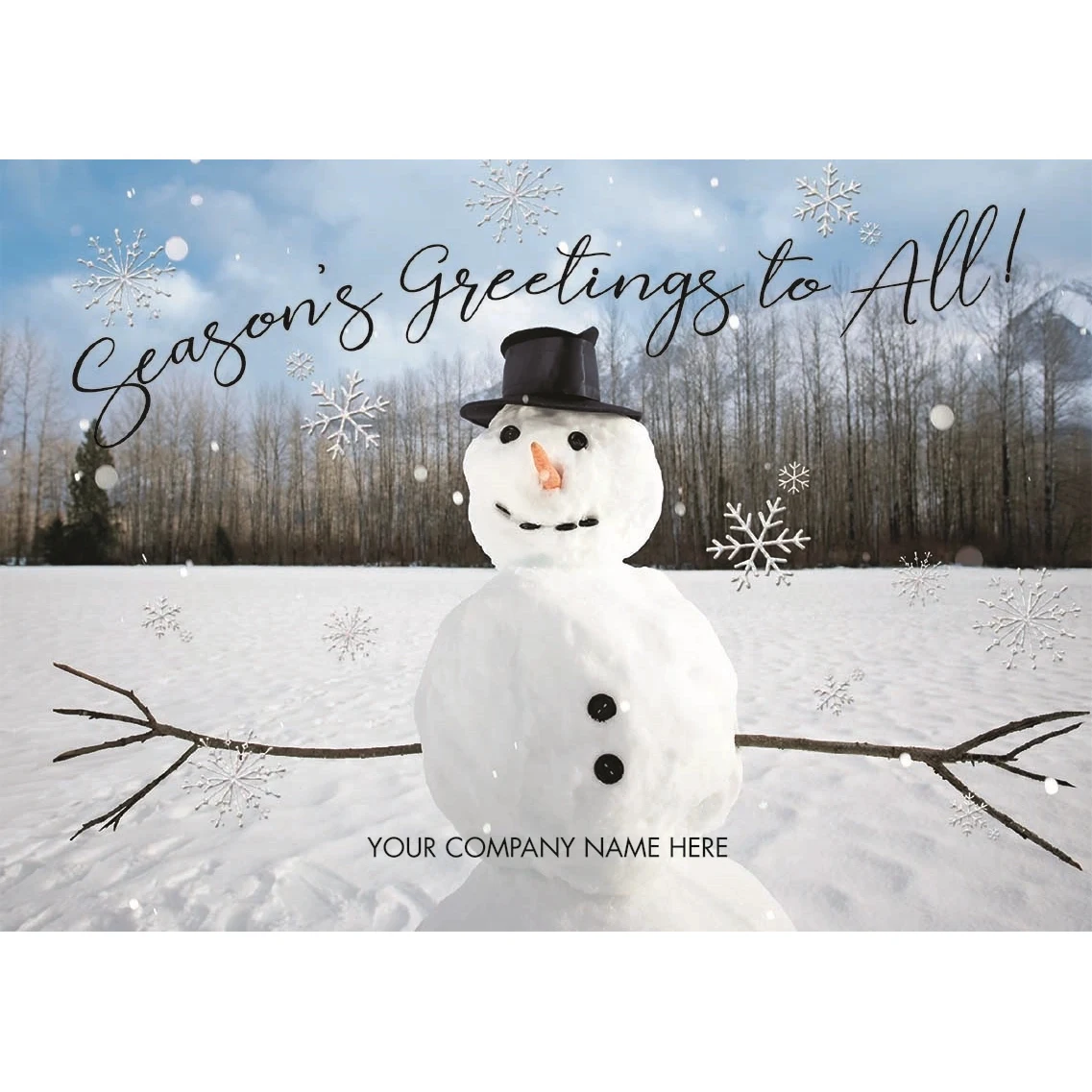 Mr. Frosty Holiday Greeting Cards 1