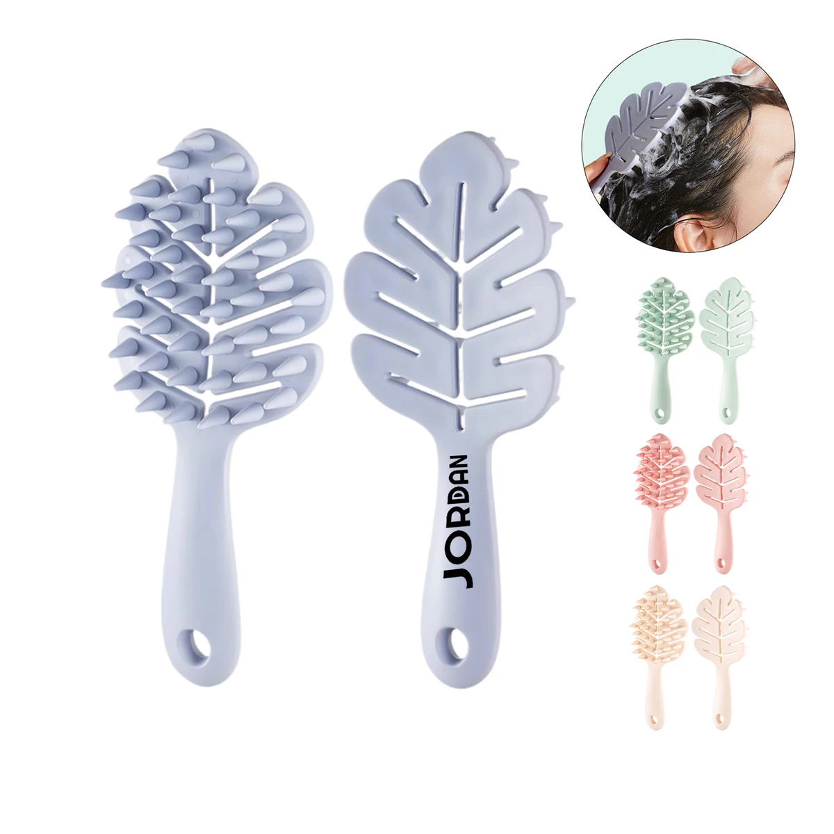 Leaf Grip Scalp Massager Comb 1