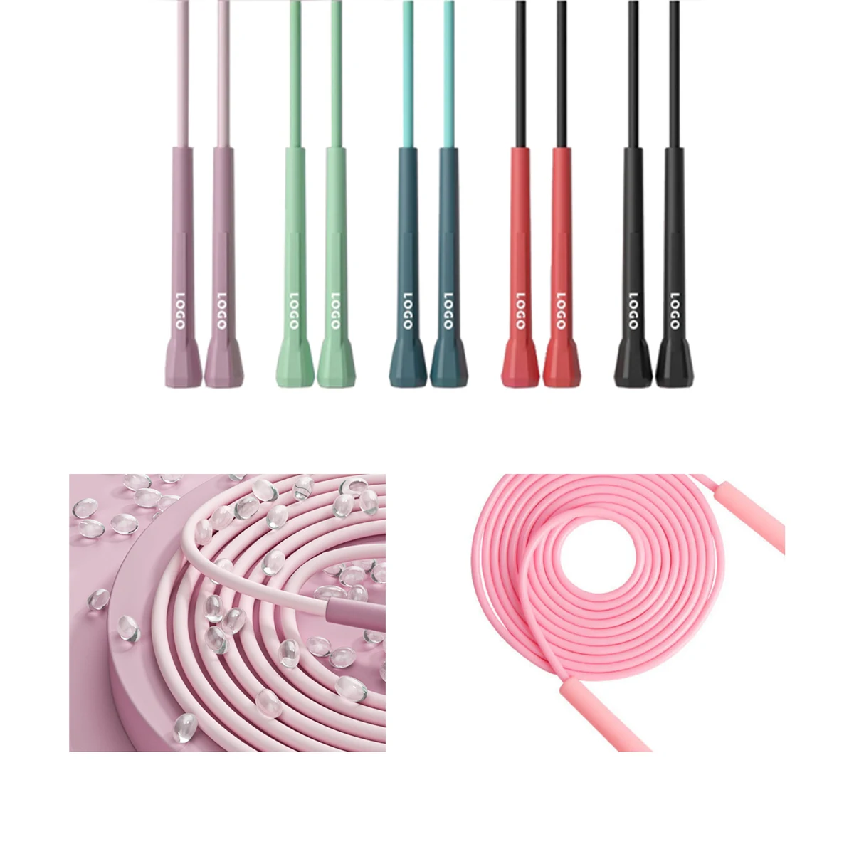 Customizable Adjustable - Length Training Jump Rope 1