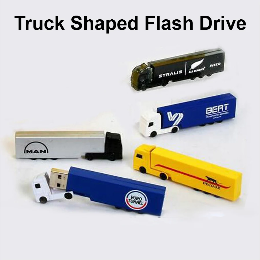Truck Flash Drive / USB - 8 GB Memory 1