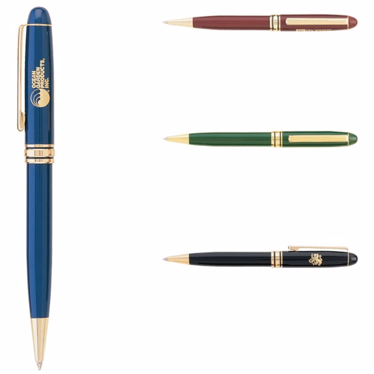 Sat Twist Ballpoint Brass Pen