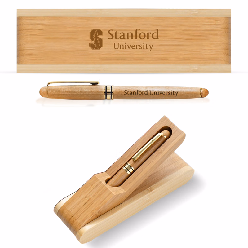 GreenGift - EcoLuxe Bamboo Pen Set