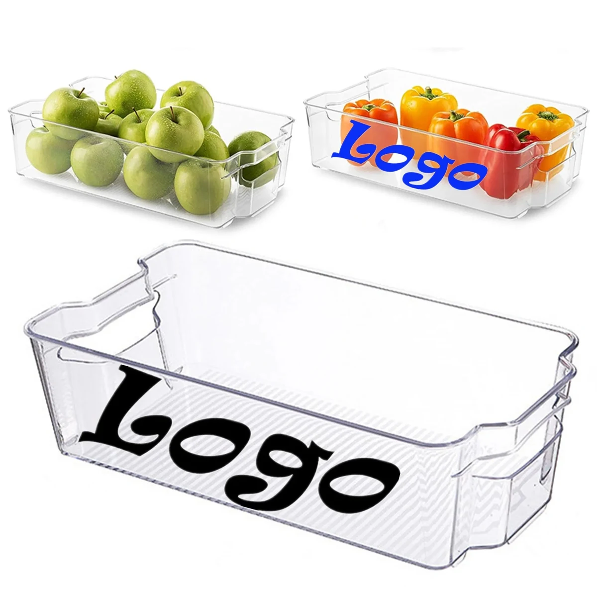 Clear Refrigerator Pantry 1