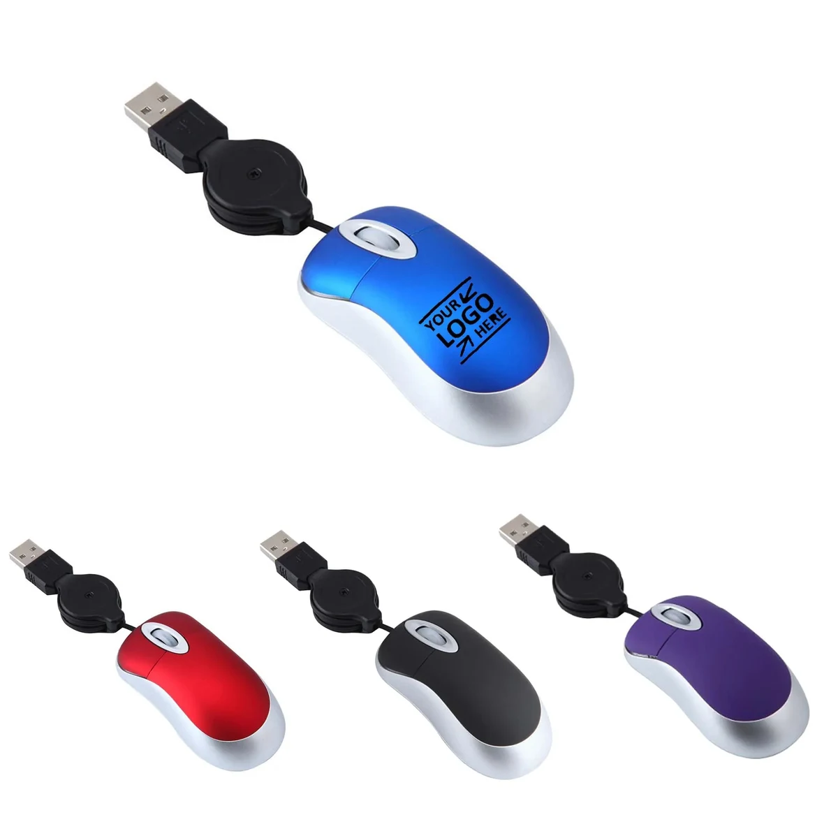 Wired Optical Computer Mini USB Mouse 1
