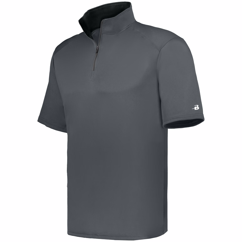 B-CORE 1/4 ZIP SHORT SLEEVE PULLOVER