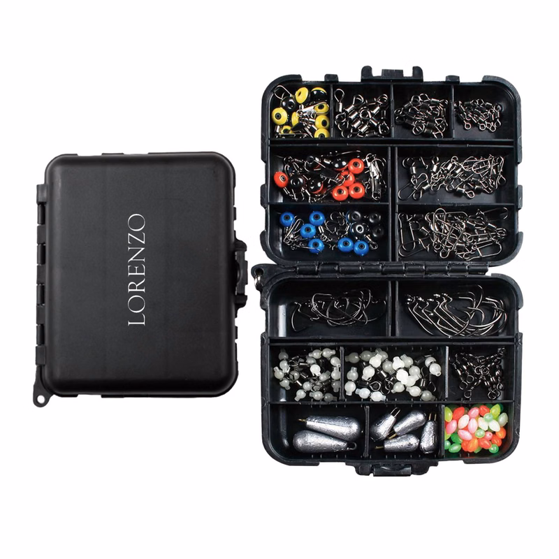 263 Pieces Fishing Kit Set