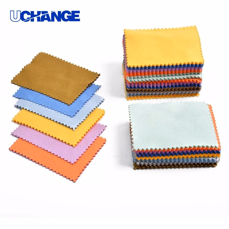 Microfiber Cloth Wiper with Clear Pouch for Storage