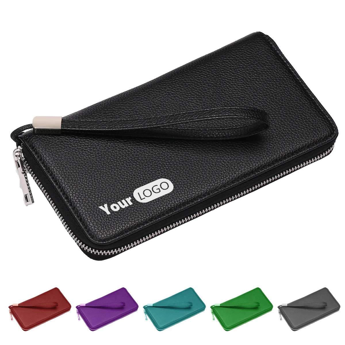 Polyurethane Logo-Ready Women's Wallet 1