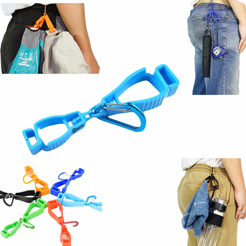 Multipurpose Clip for Gloves Hats Tools and Outdoor Gear