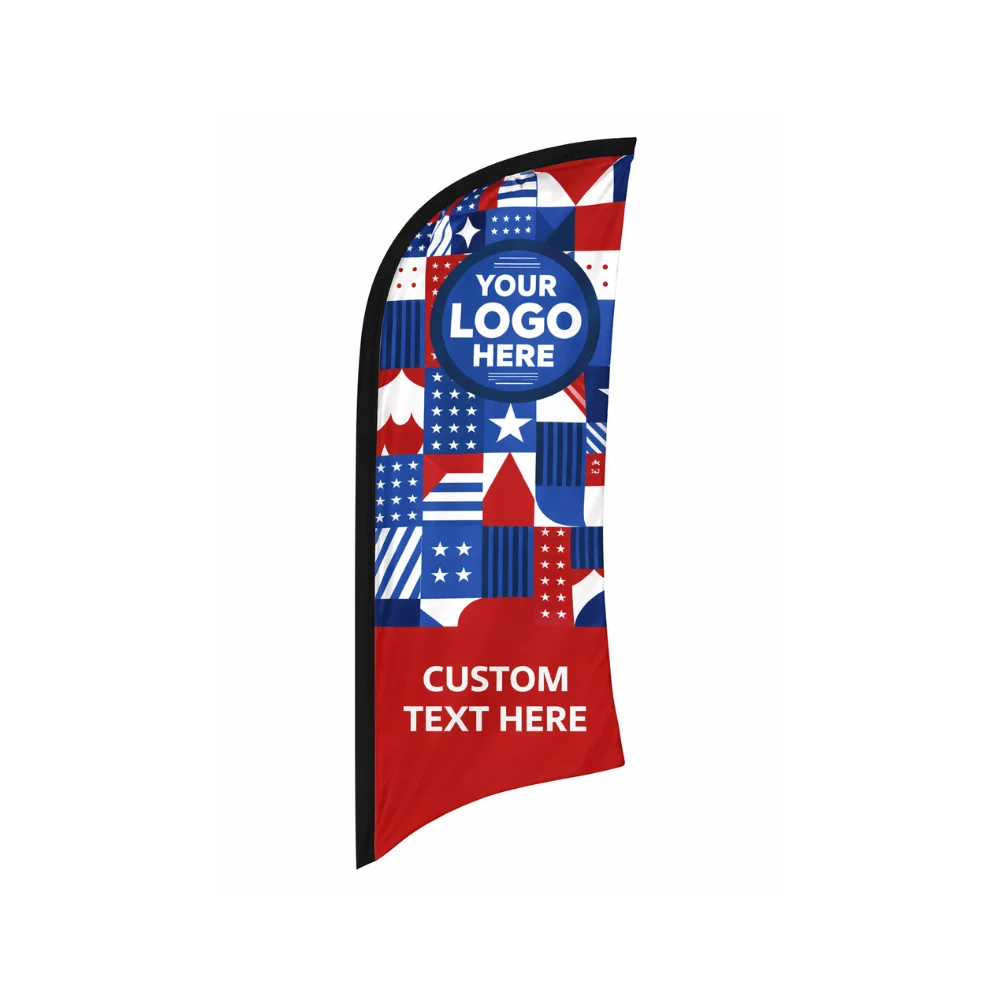 15' Shaped Flag 1