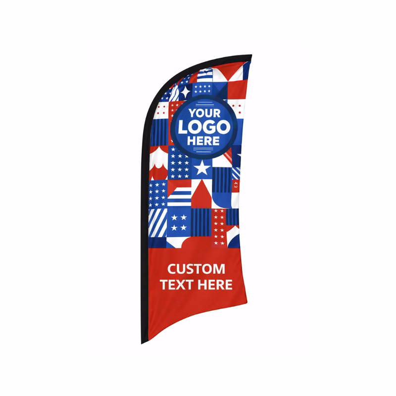 15' Shaped Flag