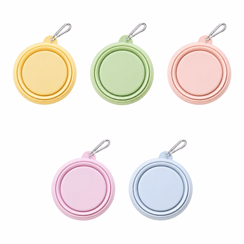 Carabiner Fold-Flat Water Bowl