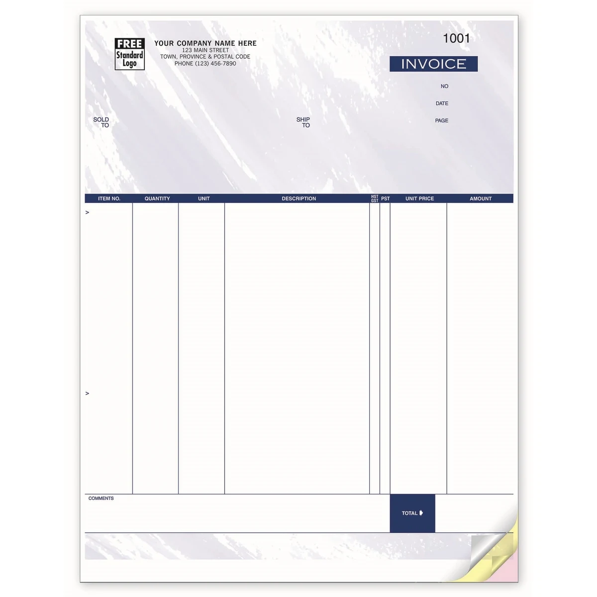 Sales Invoices - Software Compatible, Laser/Inkjet 1