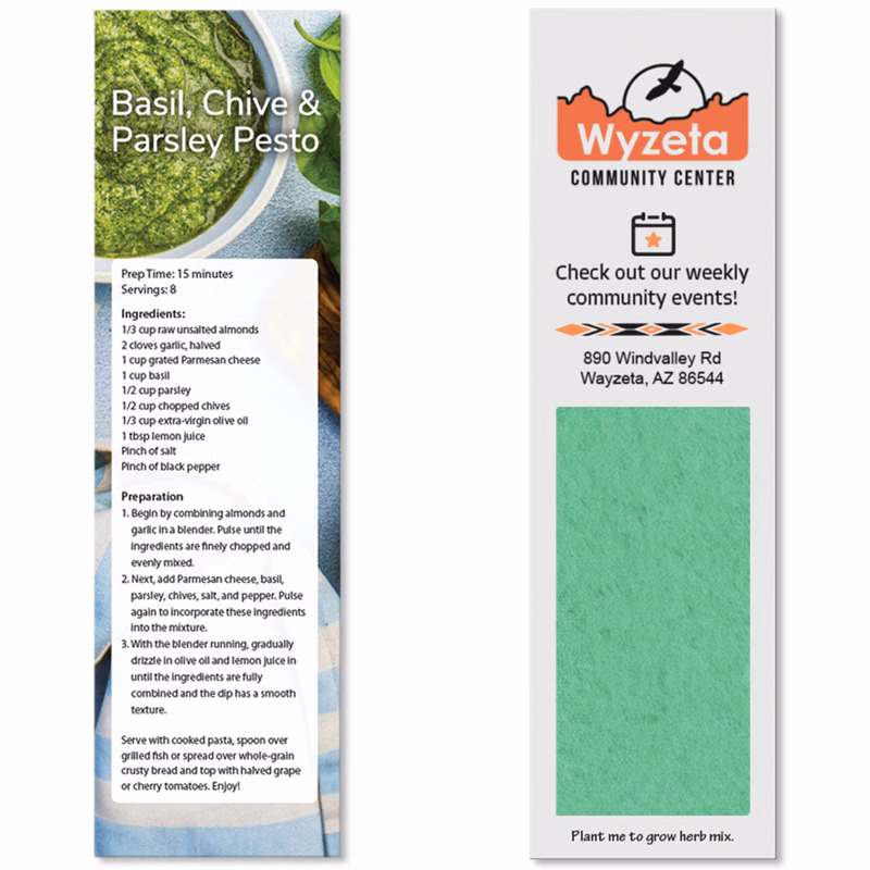 Recipe Bookmark
