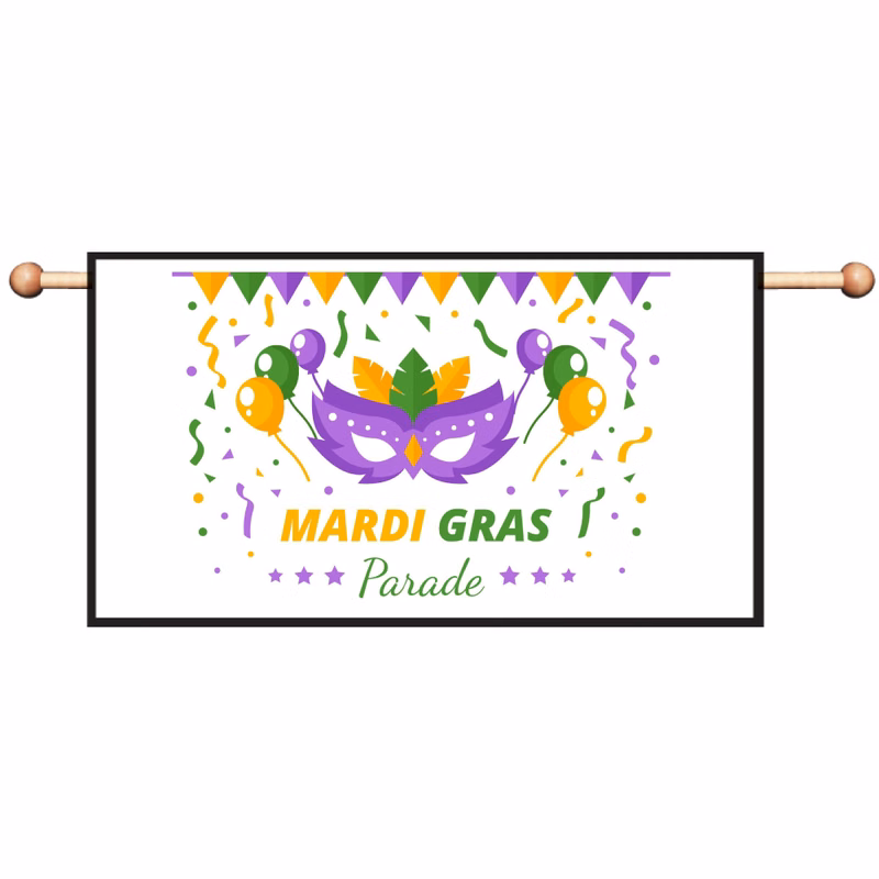 Digital Vinyl Parade Banner
