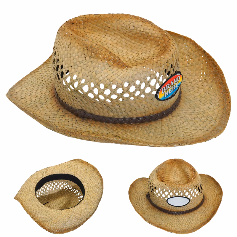 Western Cowboy Straw Hat