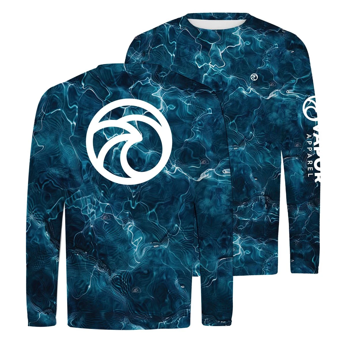 Vapor Apparel Full Sublimation Men's Lightweight Long Sleeve Shirt 1