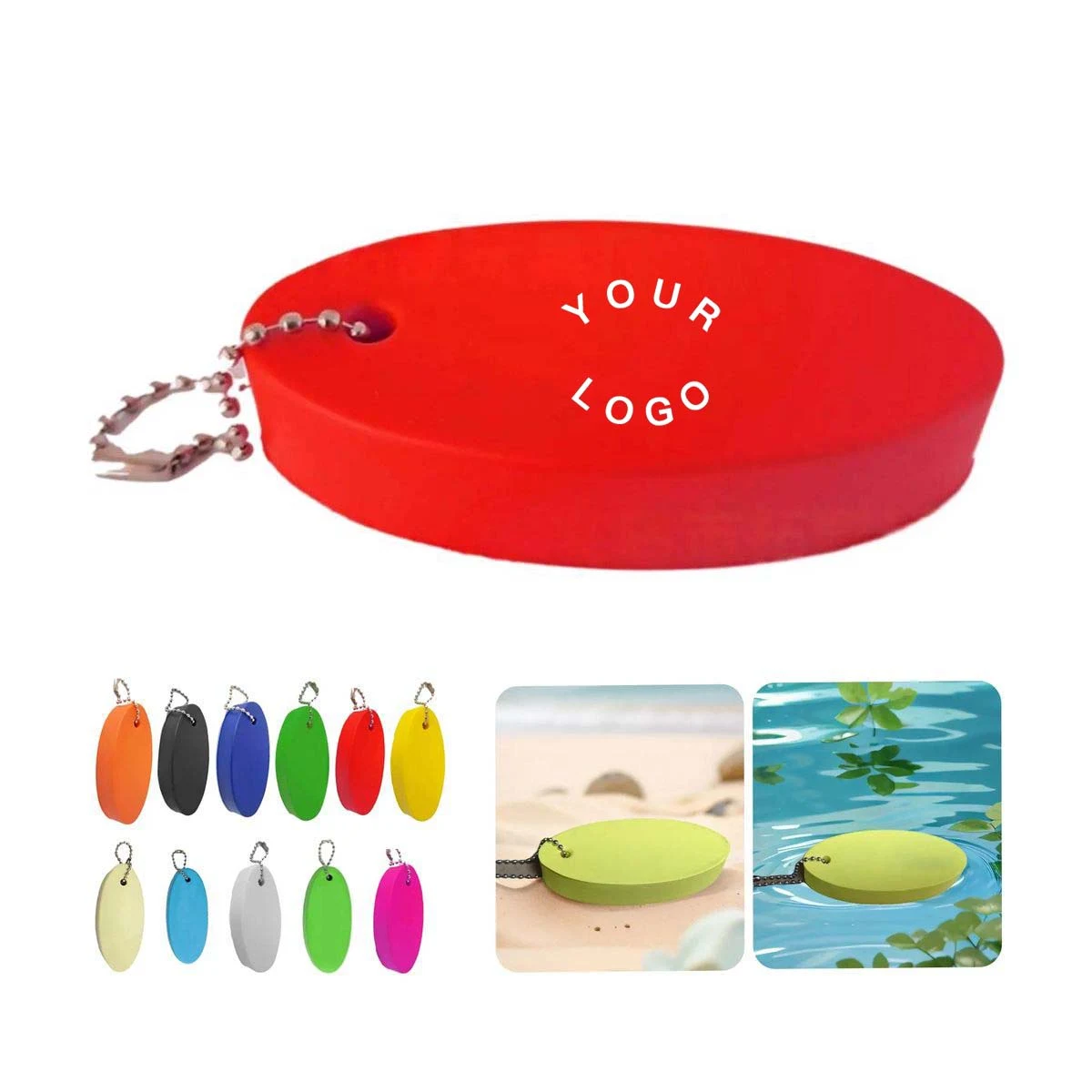 Compact Foam Keychain with Anti Fade Design 1
